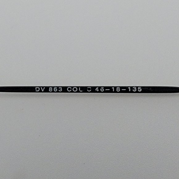 De Ja Vu DV 863 Col C Antique Gold Wire Frame Eyeglasses Korea 46-18-135 Vintage - Picture 7 of 12